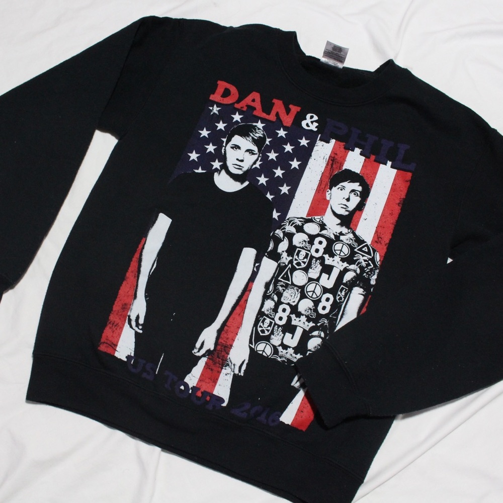 Dan and Phil 2016 USA Tour Sweatshirt